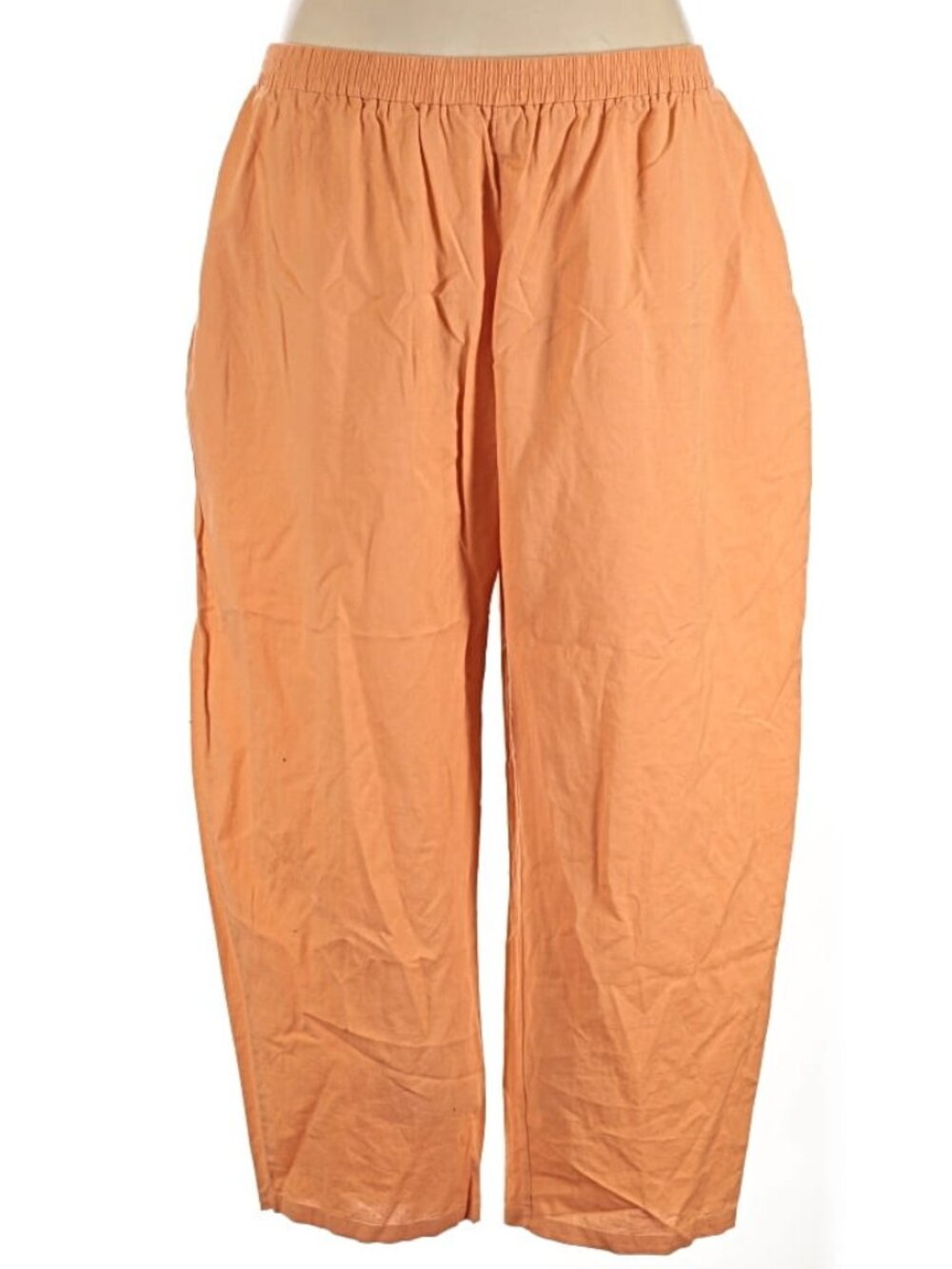 Lucy & Yak Alexa Trousers Solid Orange NWT UK 2X